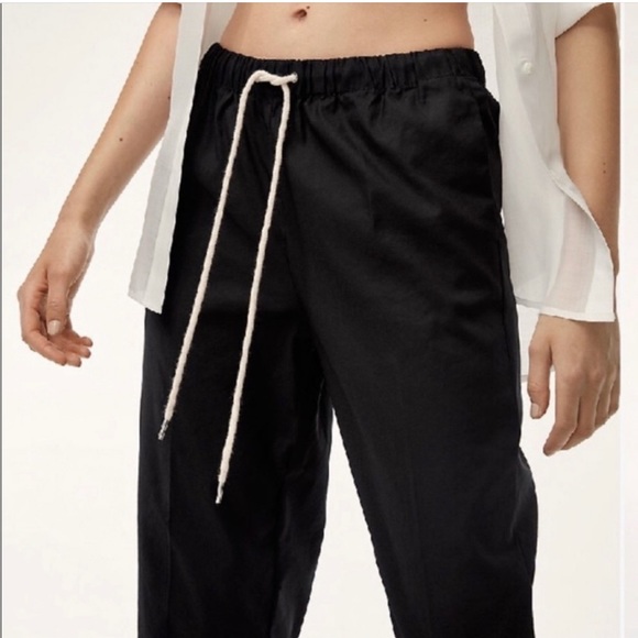 ARITZIA | GROUP BY BABATON JIMMY PANT STRAIGHT LEG (LINEN BLEND) RICK OWEN STYLE - Picture 5 of 11